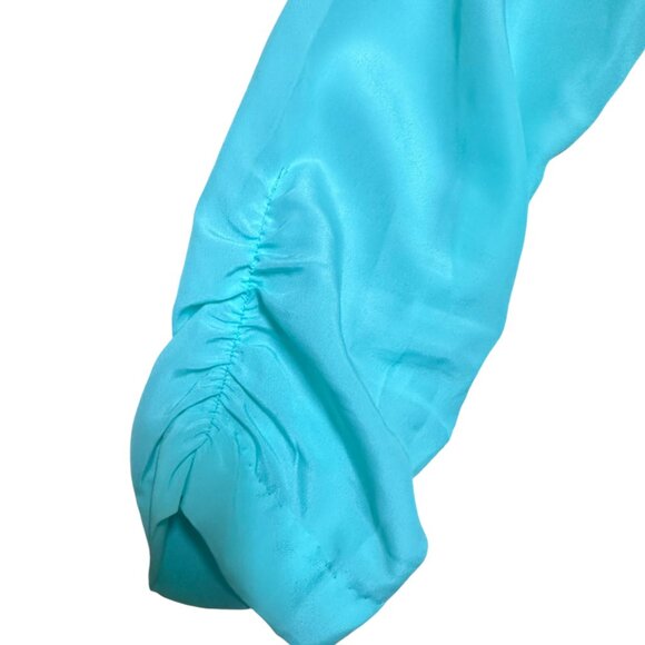 Charlotte Russe - Women's Light Mint Green/Blue Open Front Blazer - Size S - Picture 8 of 10